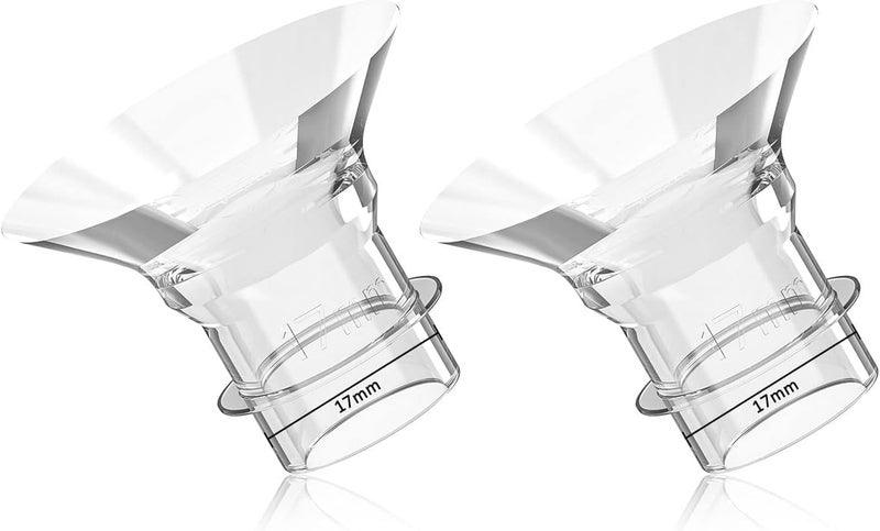 Coolle 17mm Breast Pump Flange Inserts - 2 Pcs